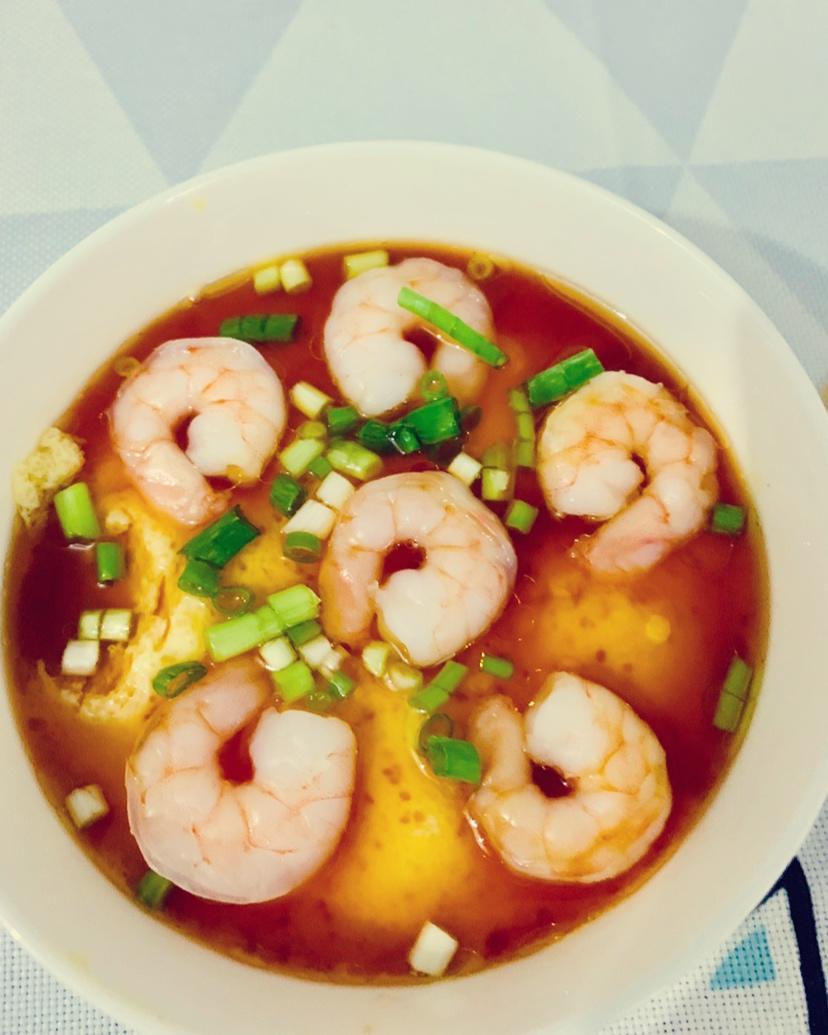 虾仁鸡蛋羹❗️ 超嫩滑鲜美