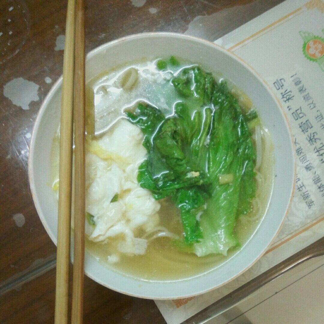 快手早餐之元气清汤面