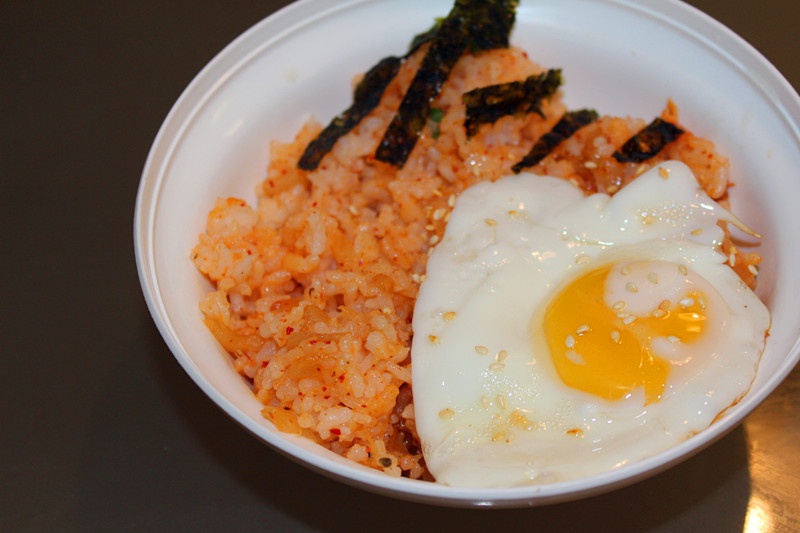 韩式辣白菜炒饭