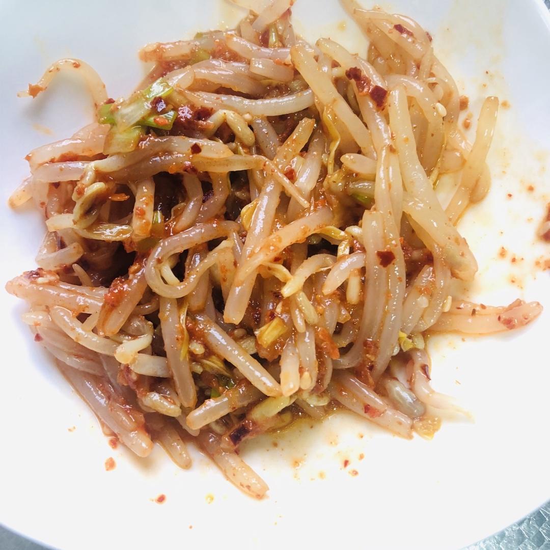 韩式拌豆芽