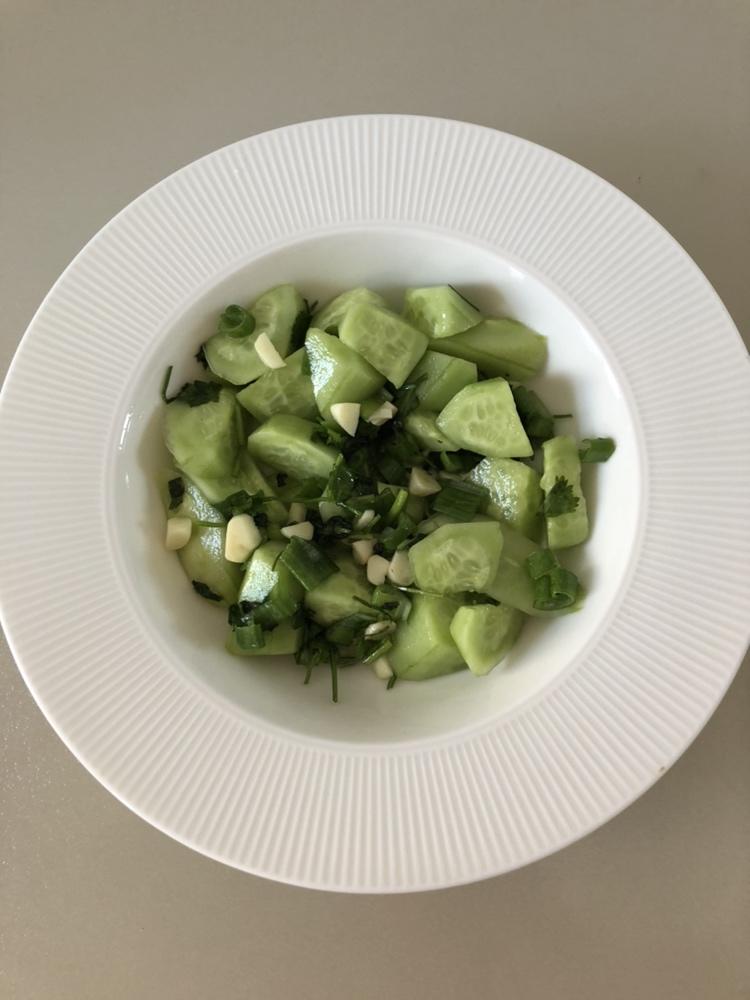 拌黄瓜块（基础版）的做法