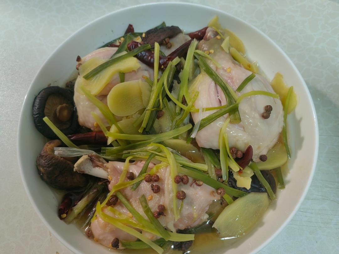 清蒸鸡腿