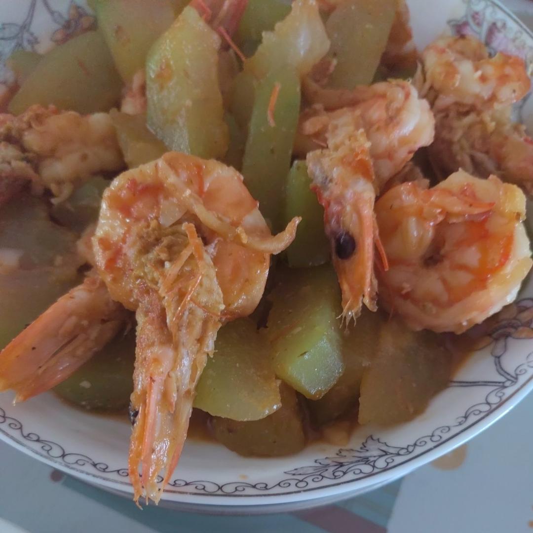 冬瓜虾仁🍤减重必吃❤️超简单零难度❤️