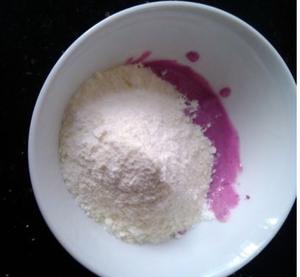 紫薯酸奶溶豆的做法 步骤2