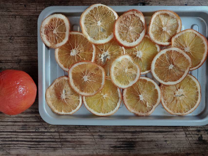 冬×柠檬干和橙干