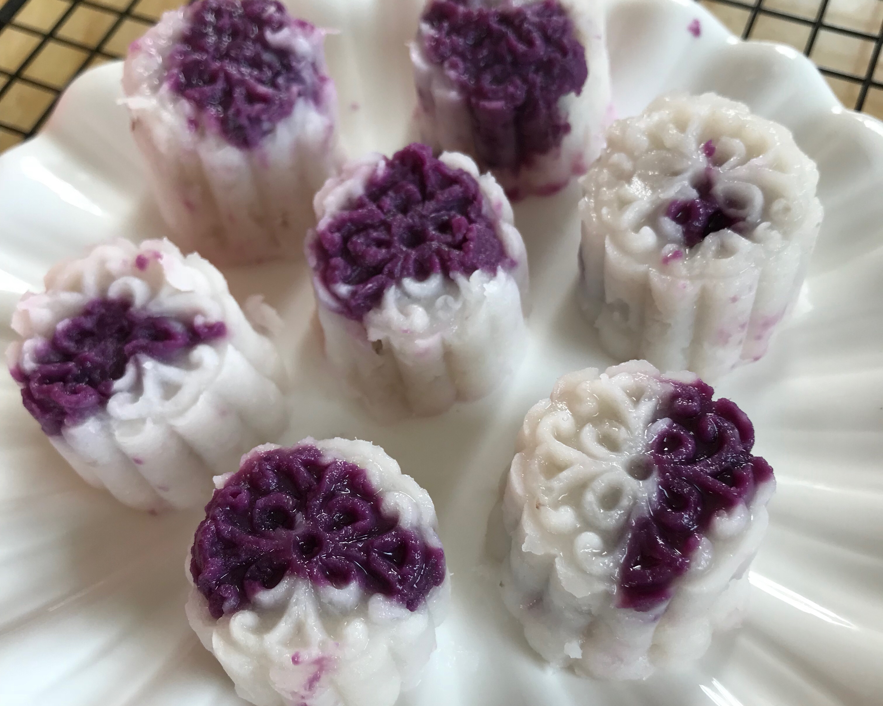紫薯山药糕～无忧糕🦊的做法