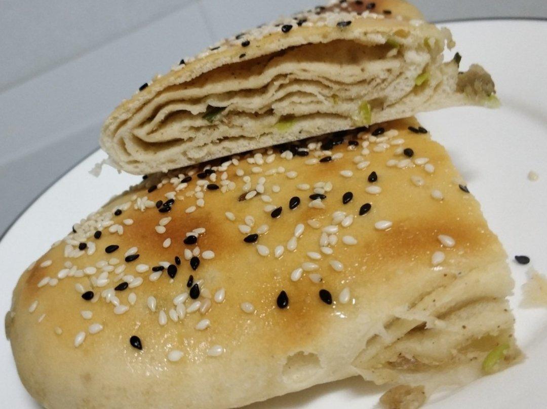 葱香油酥烧饼
