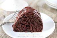 巧克力酸奶油蛋糕 Chocolate Sour Cream Bundt Cake的做法 步骤10