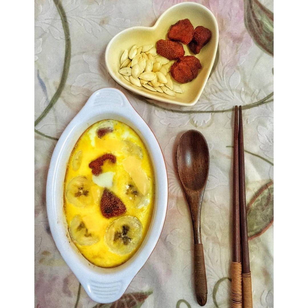 香蕉蓝莓烤燕麦