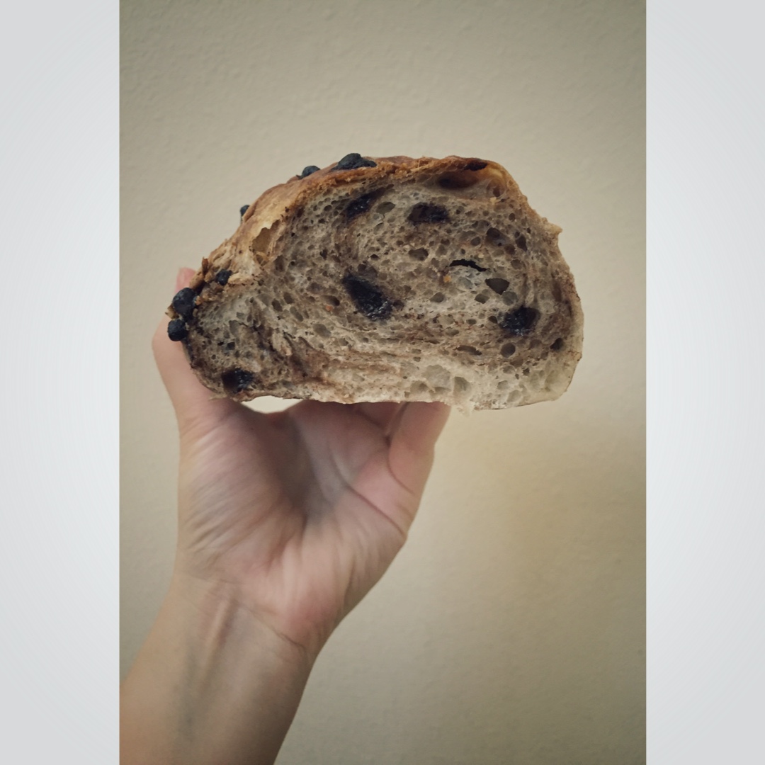 巧克力脆皮面包