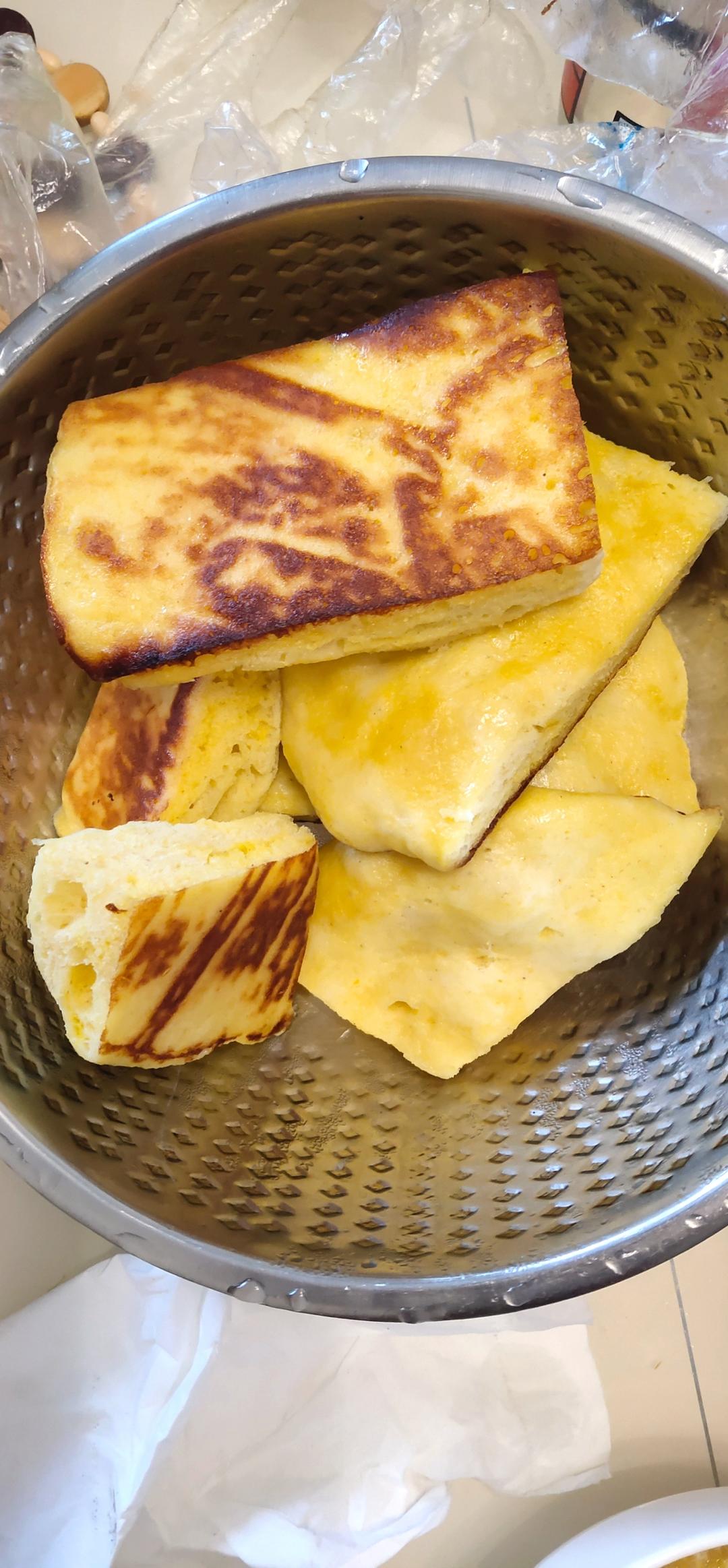 黄金条（玉米面饼）