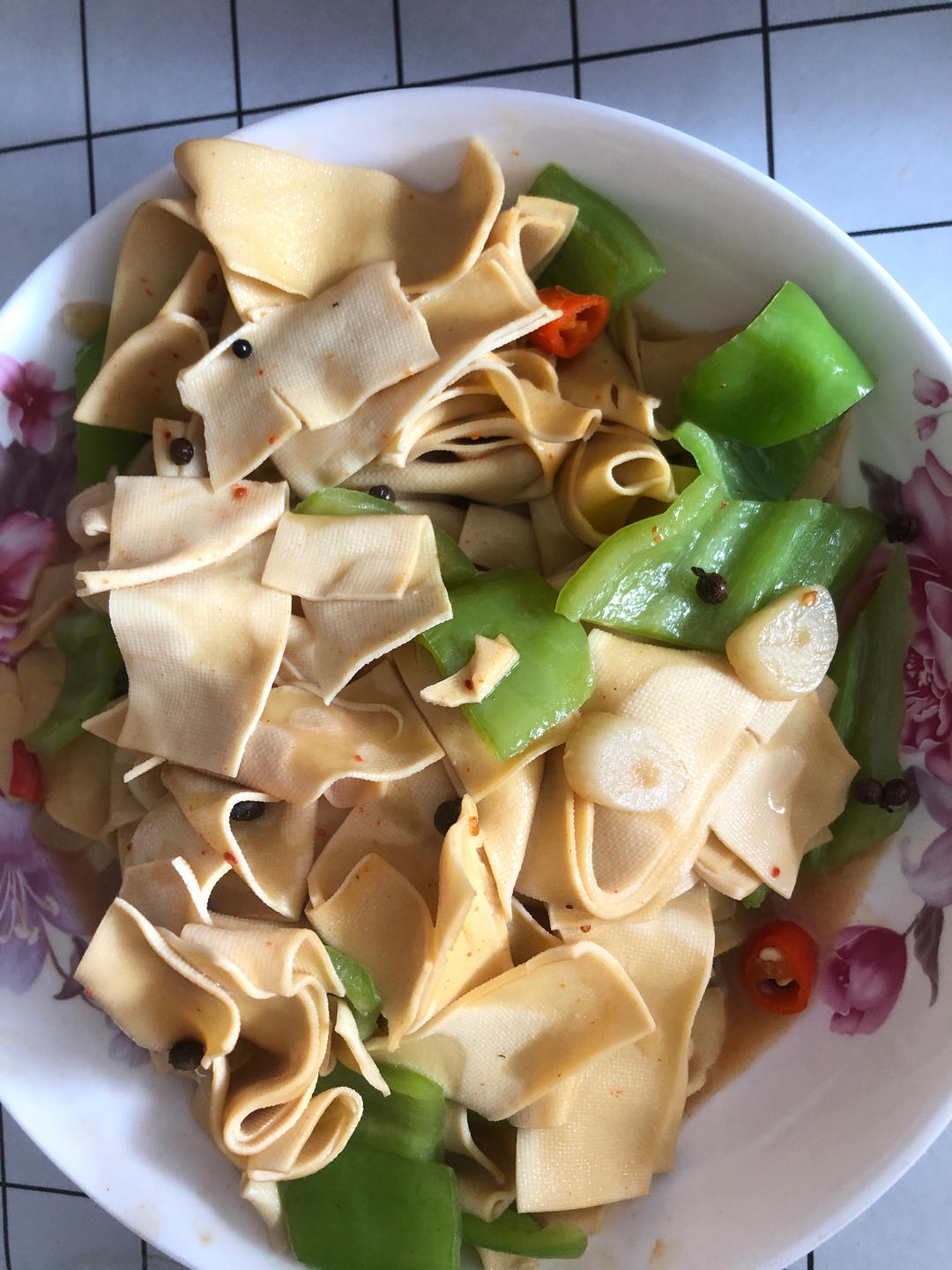 尖椒干豆腐(东北下酒菜扛把子)