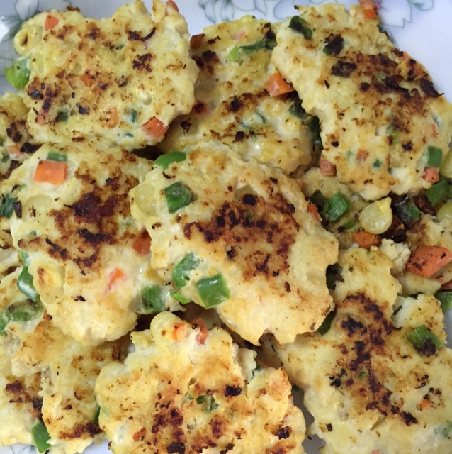 高蛋白减肥鸡肉饼