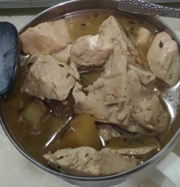 土豆炖豆腐