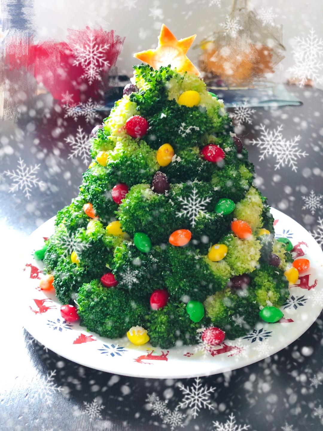 圣诞树沙拉的做法