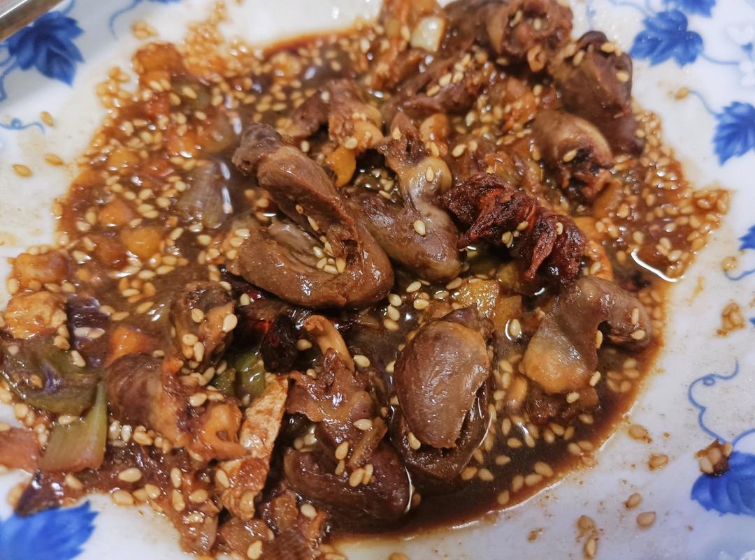 孜然鸡心