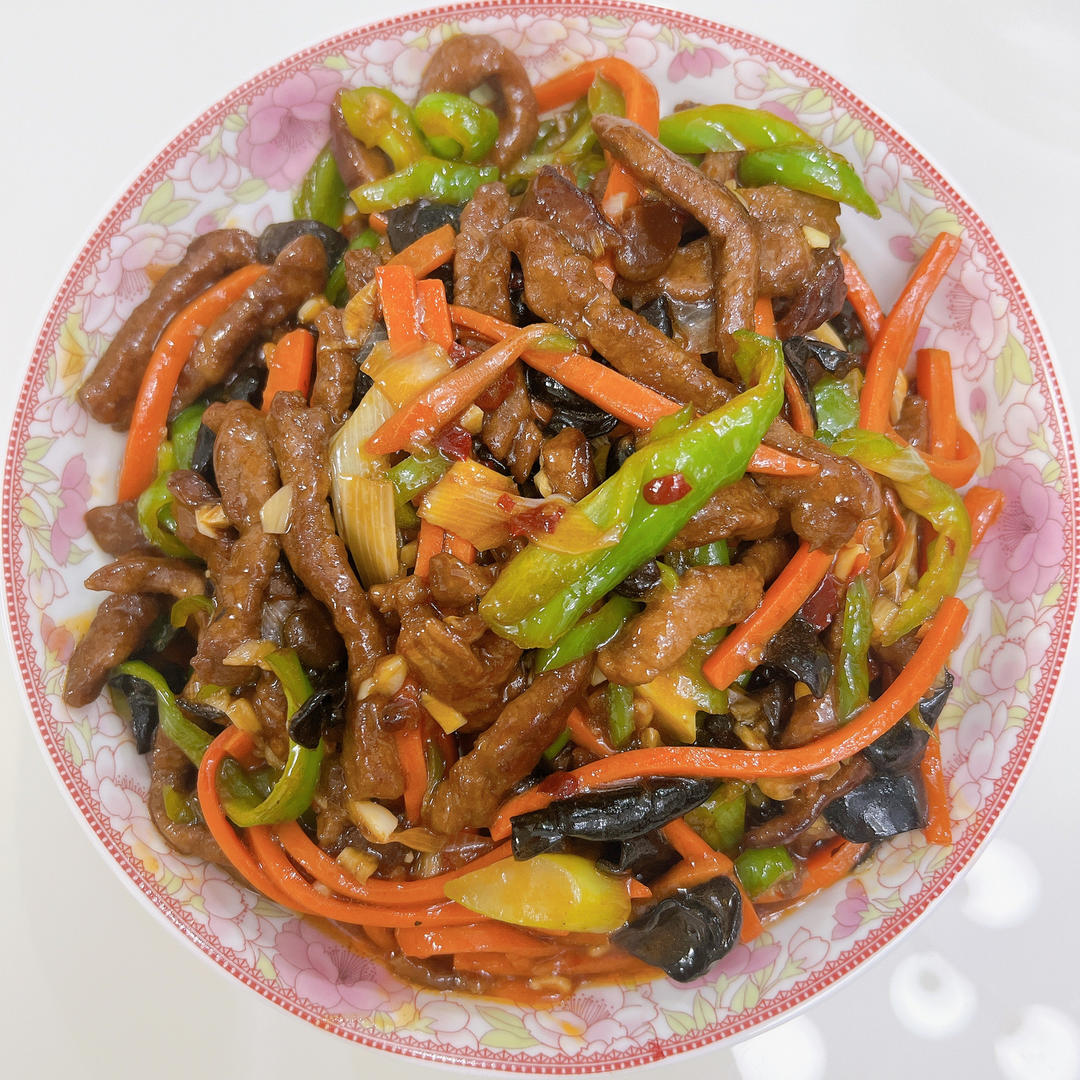 超级下饭鱼香肉丝（不辣版）