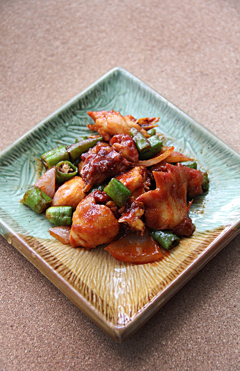 辣炒鸡块