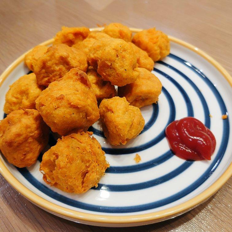 胡萝卜豆渣小丸子