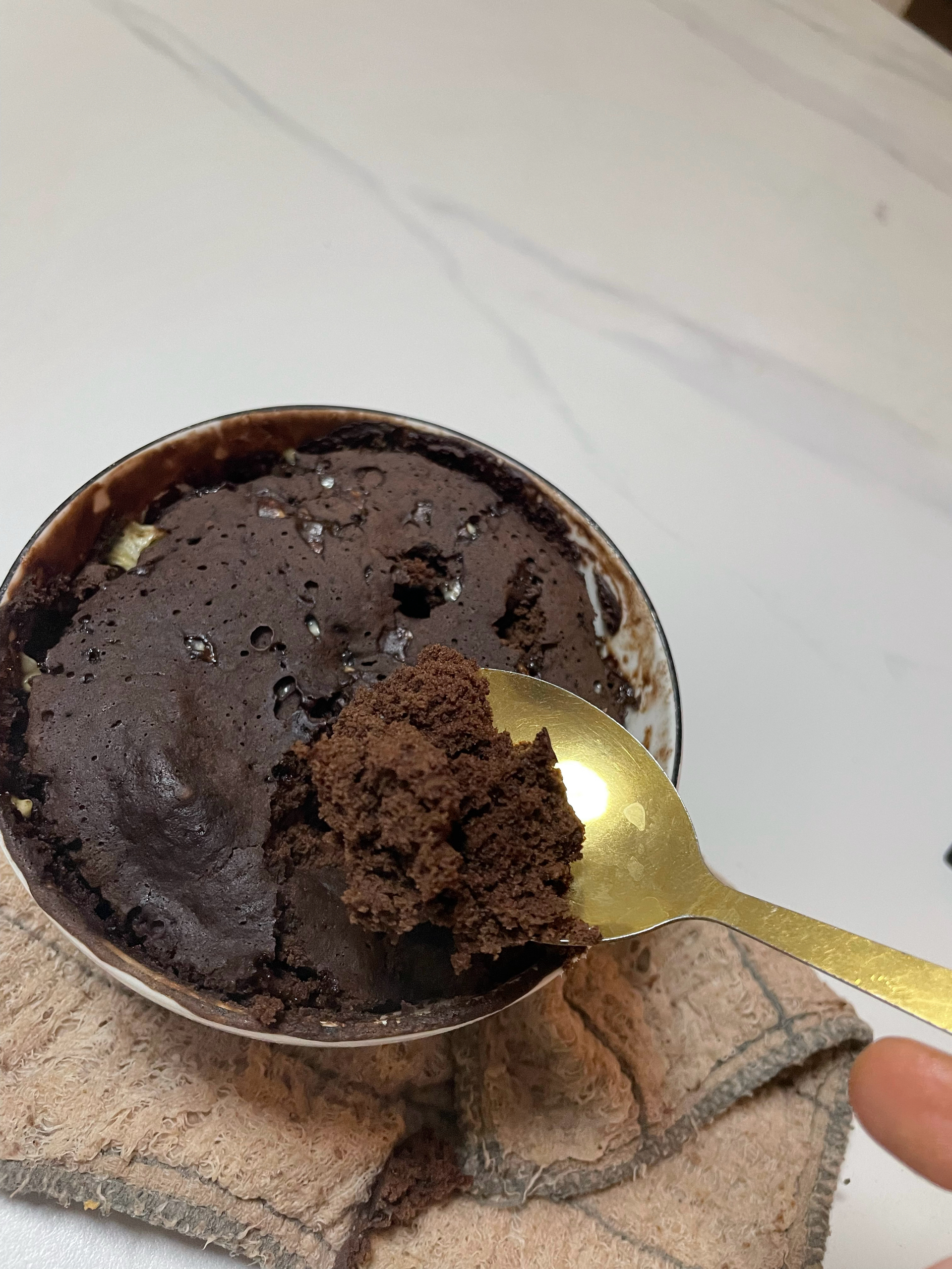 两分钟巧克力蛋糕的做法