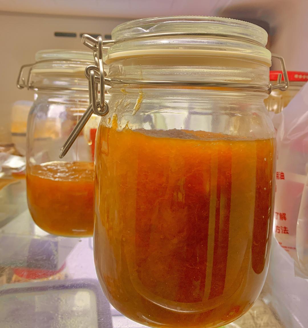 万能的黄杏酱的做法 步骤12