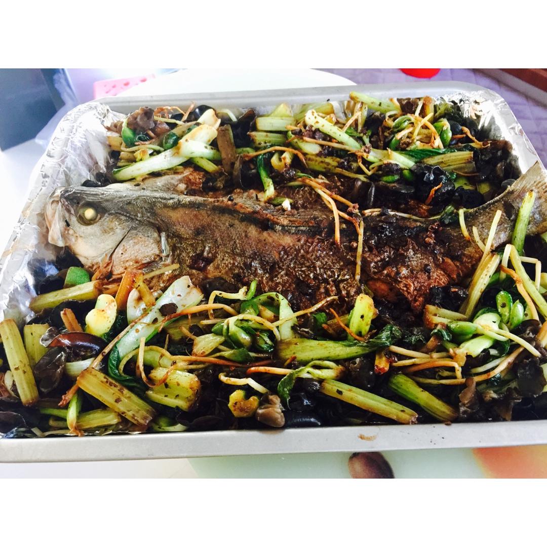 香辣烤鱼-烤箱版