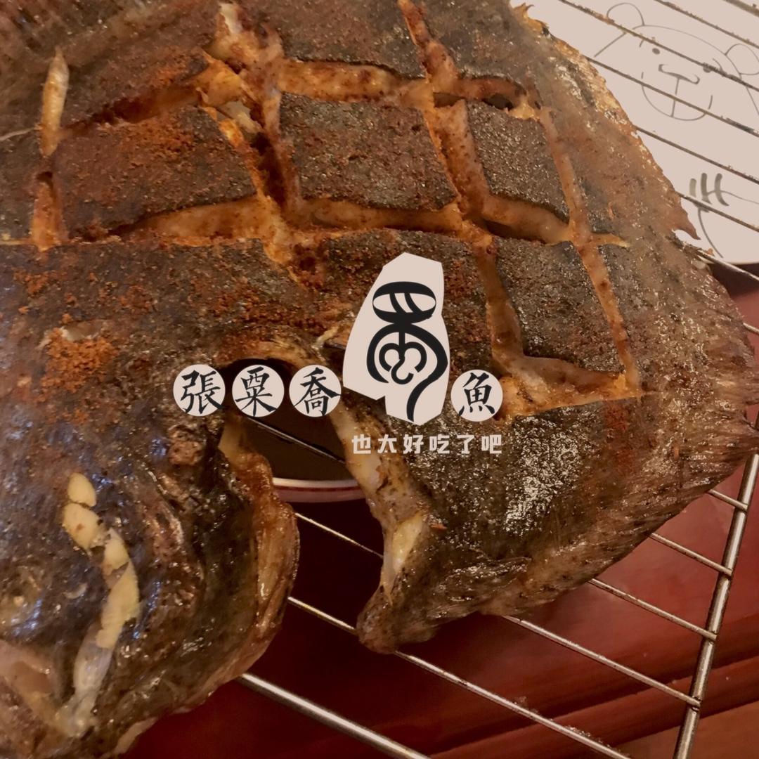 宴客硬菜烤多宝鱼