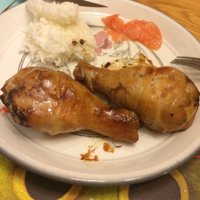 蜜汁烤鸡腿
