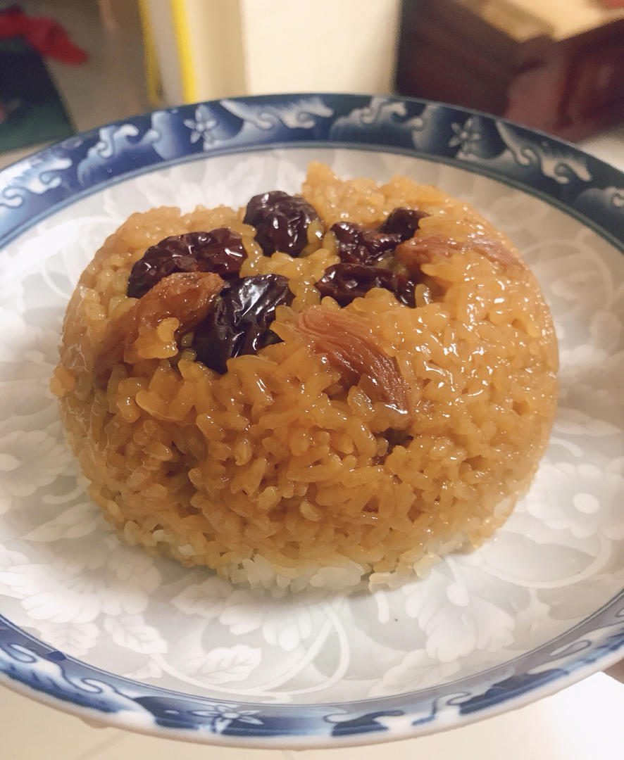 红糖糯米饭（不放猪油的八宝饭）
