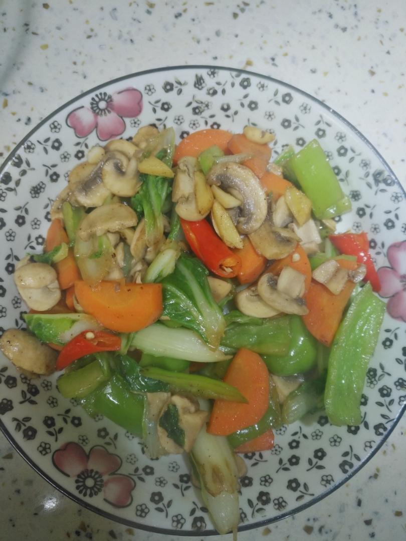 极好吃滴小炒口蘑