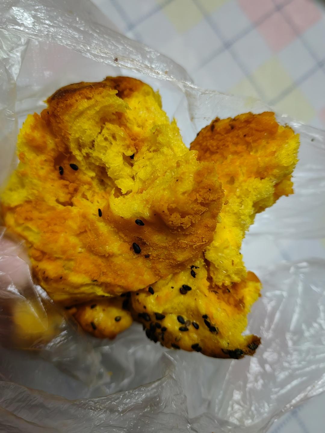 双倍南瓜🎃夹馅吐司，超软超浓郁！（波兰种）