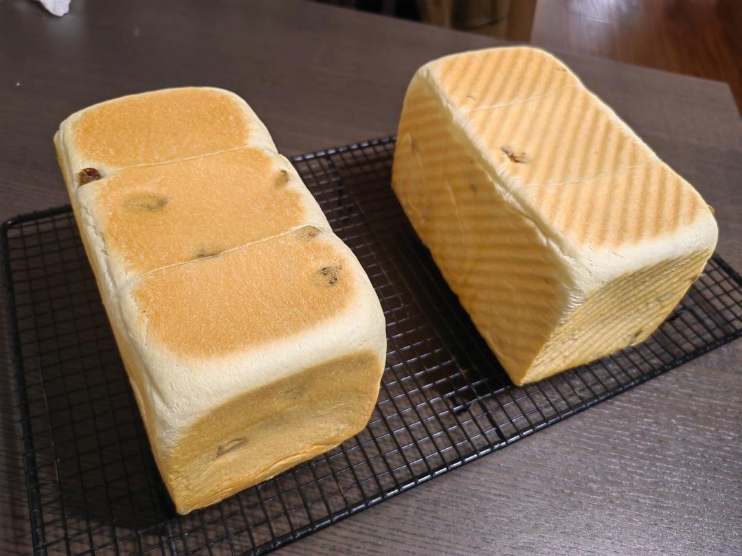 提子吐司，黄提奶油闪亮吐司