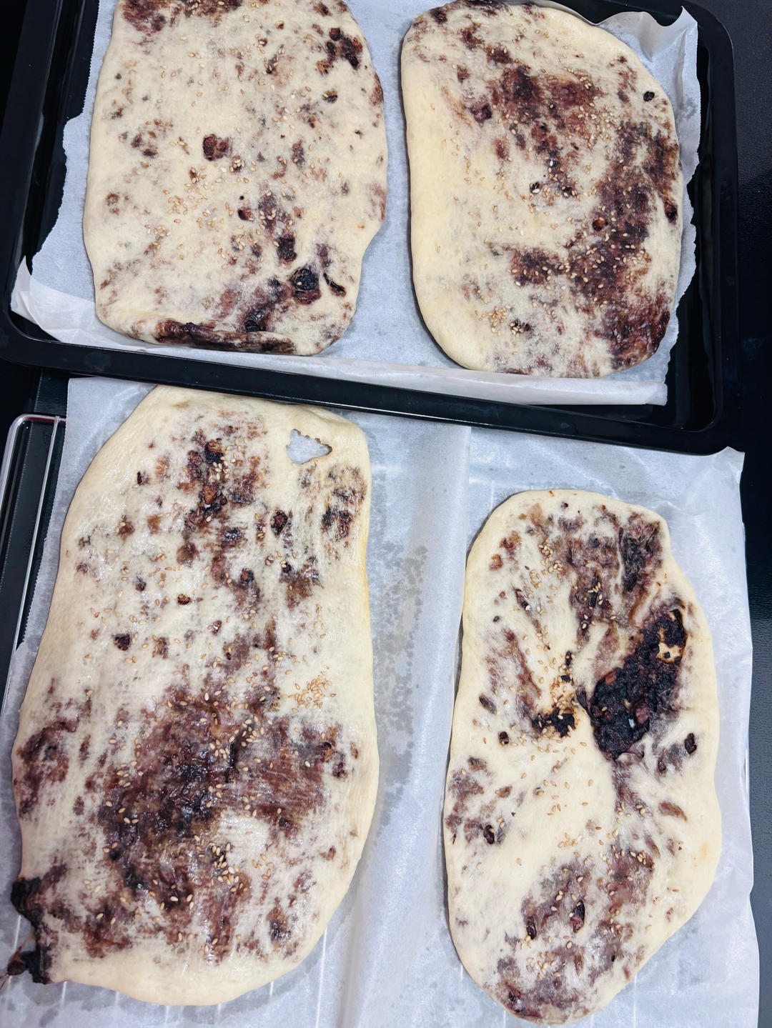 烤箱版鲜肉锅盔