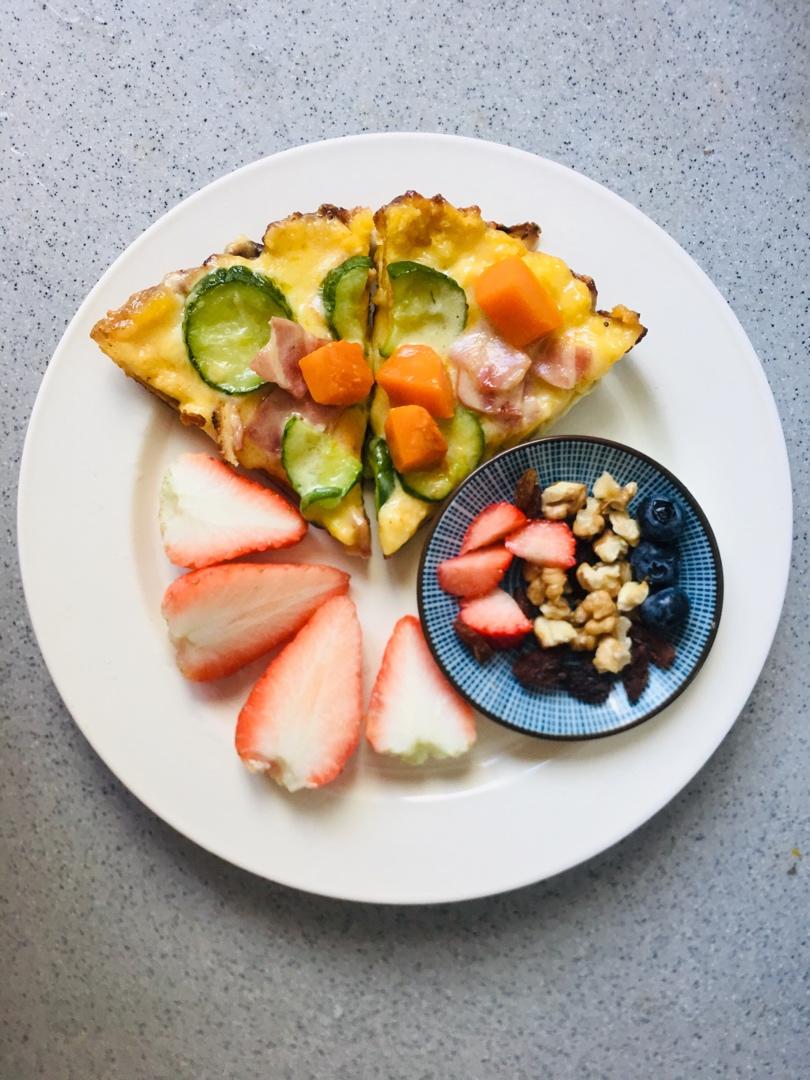 快手馒头伪披萨