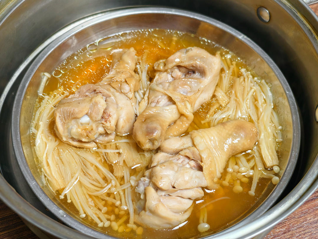 椒盐蒸鸡腿
