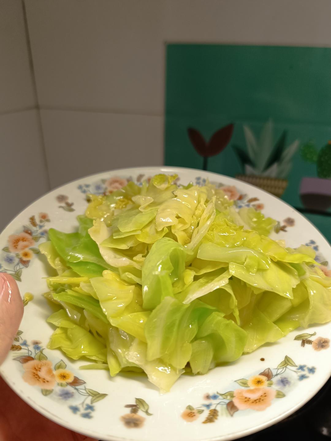 轻食凉拌圆白菜