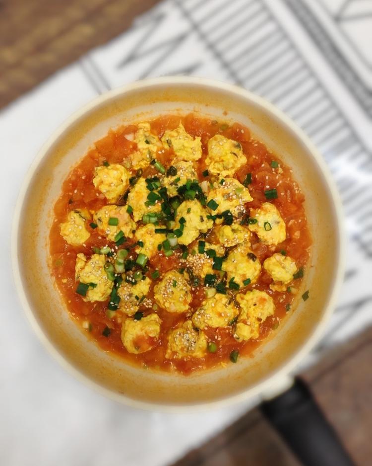 【番茄鸡肉丸】