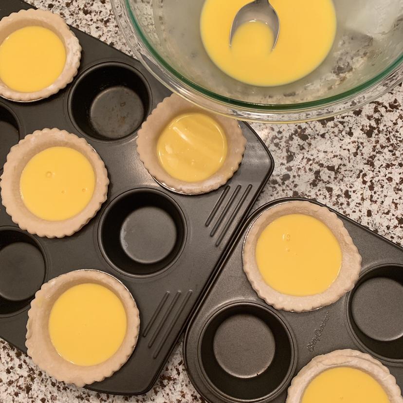 超完美味道超正的蛋挞配方，比KFC的还要嫩还要香~做过最好吃的蛋挞配方