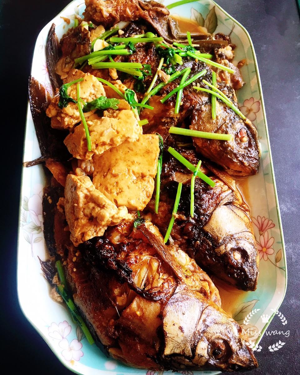 红烧鲤鱼炖豆腐