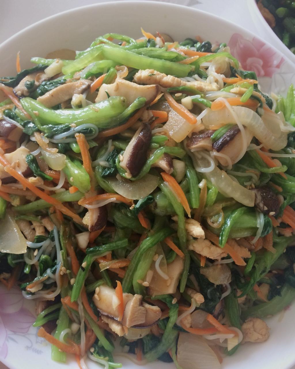 韩式拌杂菜-Japchae