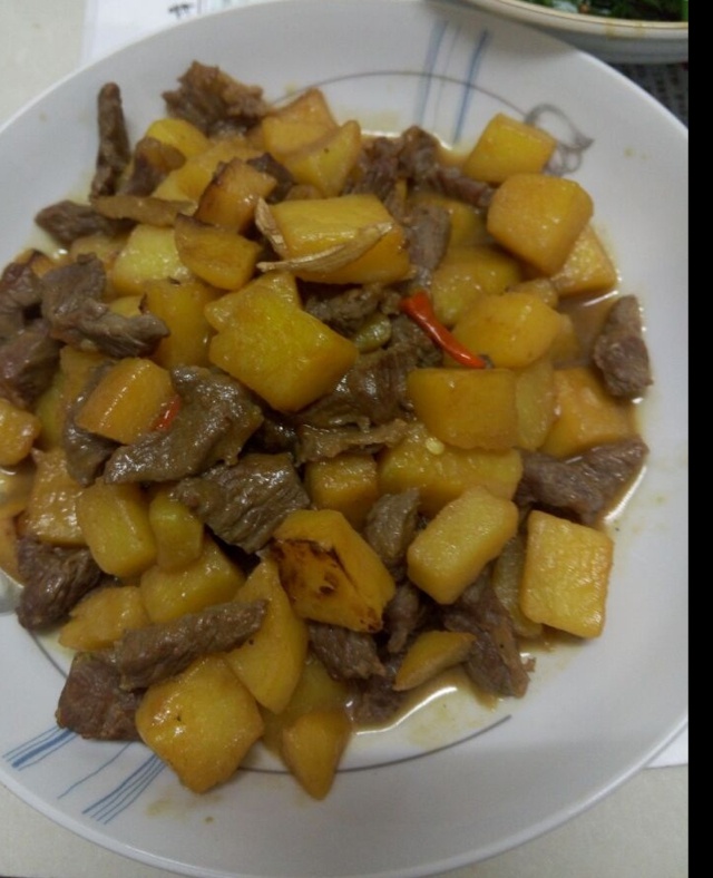 土豆牛肉