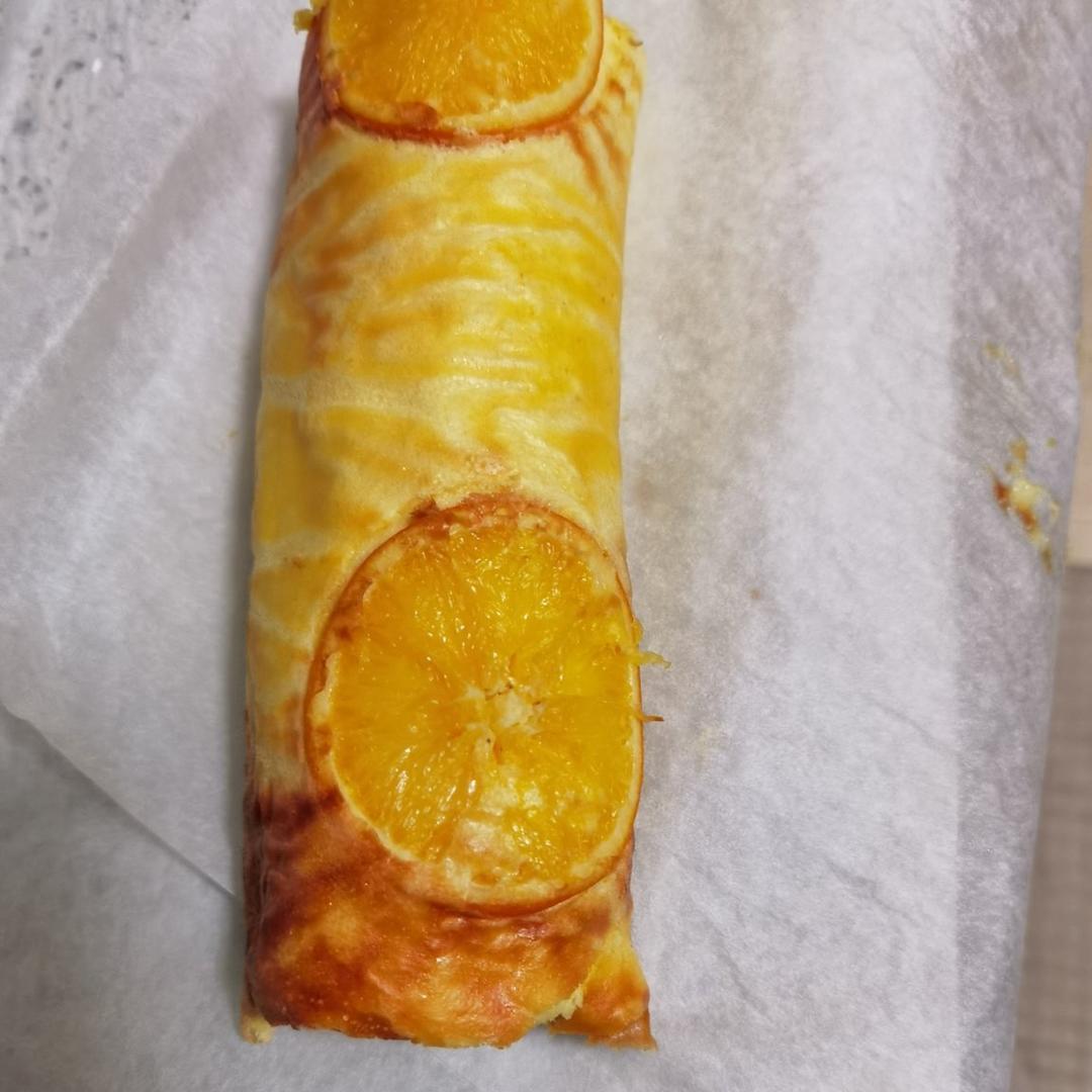 橙香蛋糕卷