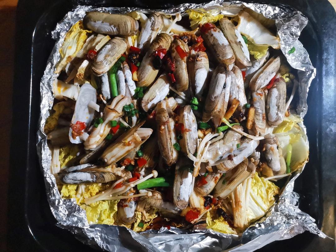 锡纸花甲/锡纸蛏子【曼食慢语】