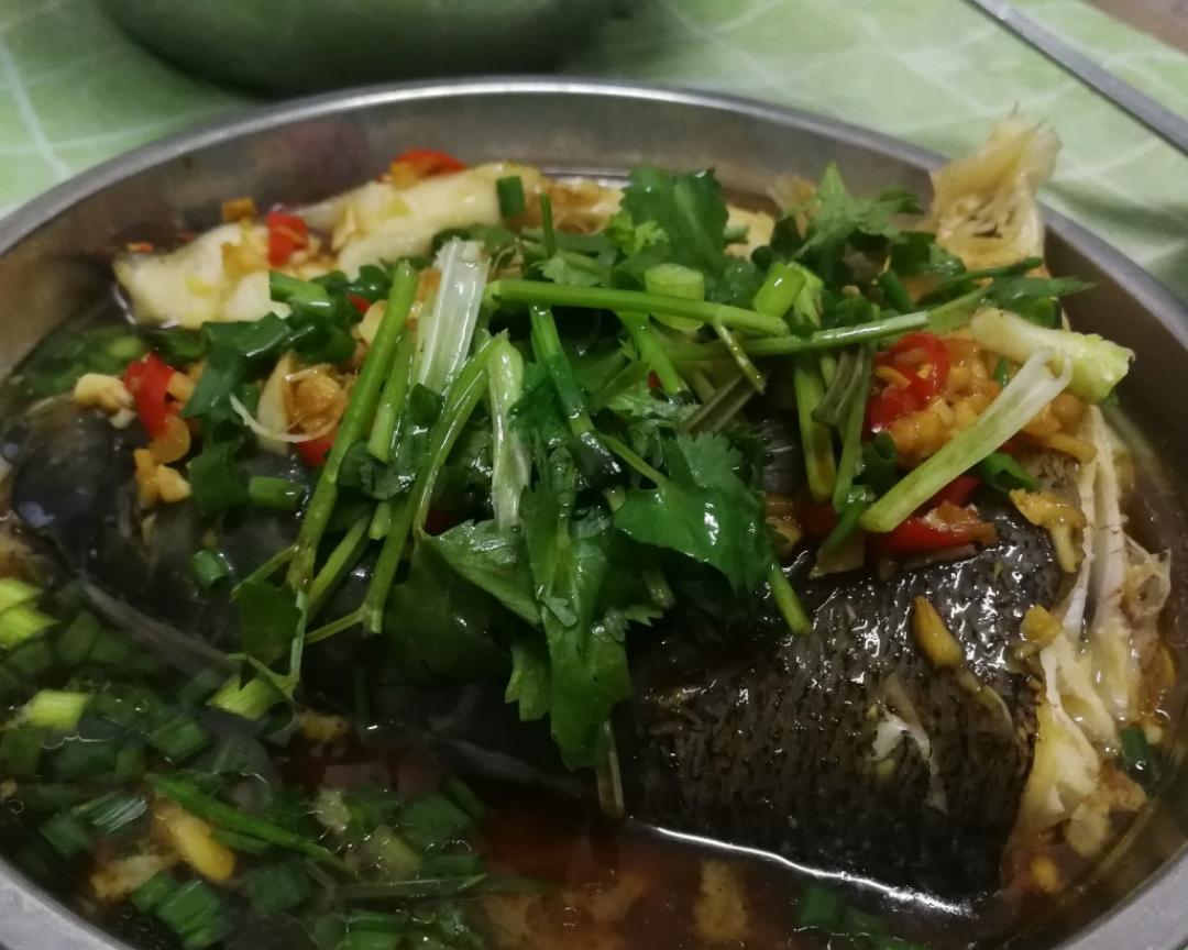 鱼头的两个做法的做法