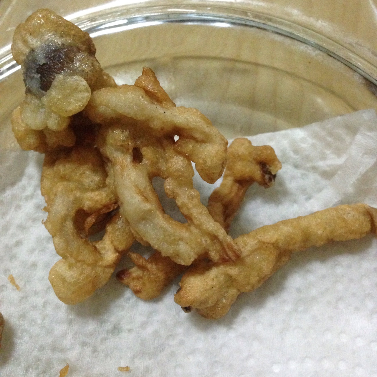 炸蘑菇
