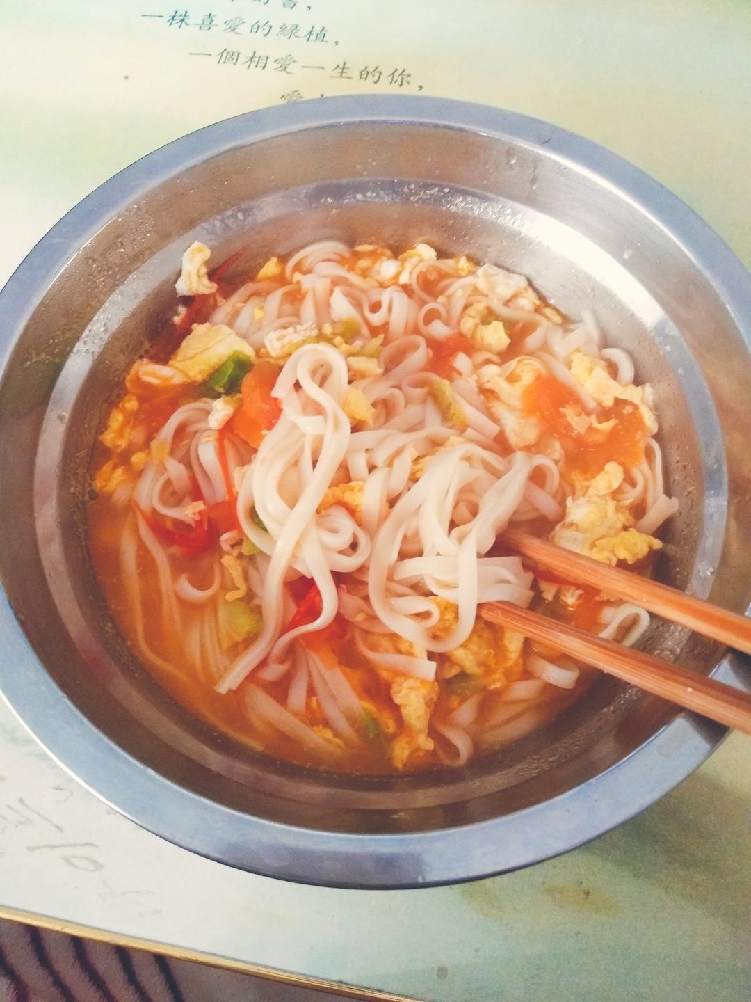 超级入味好吃的番茄鸡蛋面