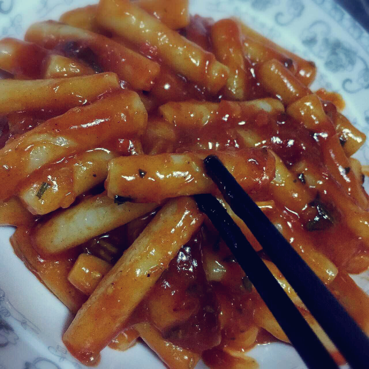 韩式辣炒年糕（or网红芝士套路之芝心年糕）