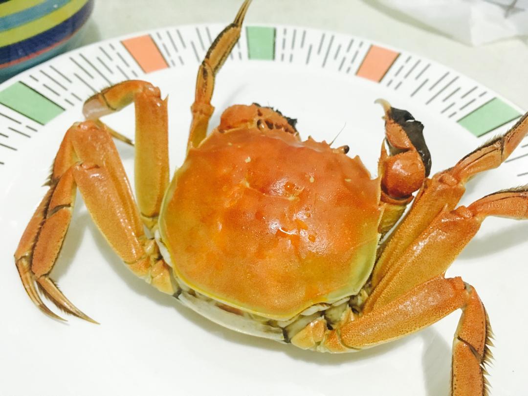 清蒸大闸蟹