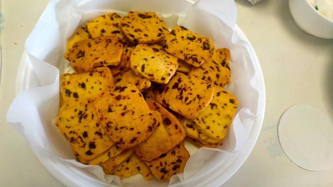 低糖少油版蔓越莓饼干