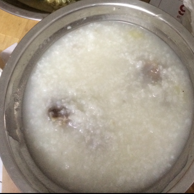 咸骨粥